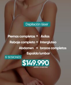 Pack Depilación Láser Diodo Full Body